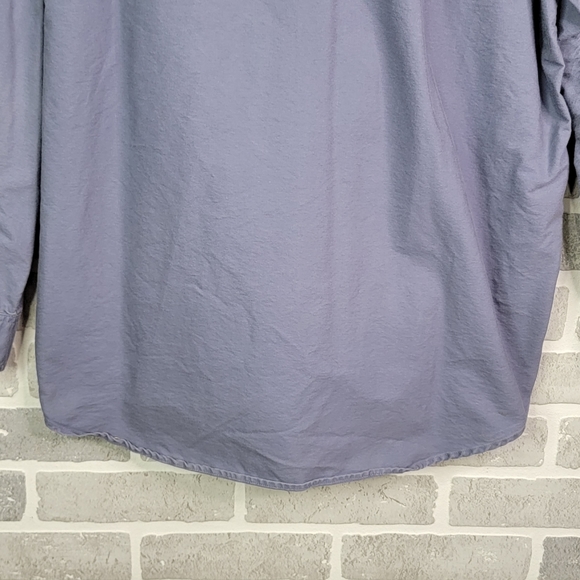 Chase Authletics Racing Blue Casual Button Down Long Sleeve Men's Size L - Picture 10 of 15